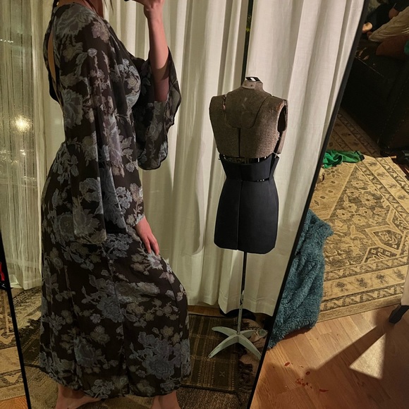 Free people bell sleeve maxi dress - Picture 4 of 5